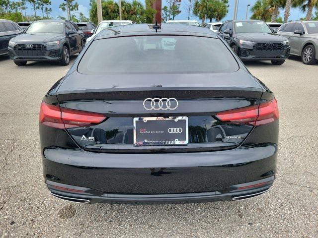 Photo of 2025 Mythos Black Metallic Audi A5 Sportback