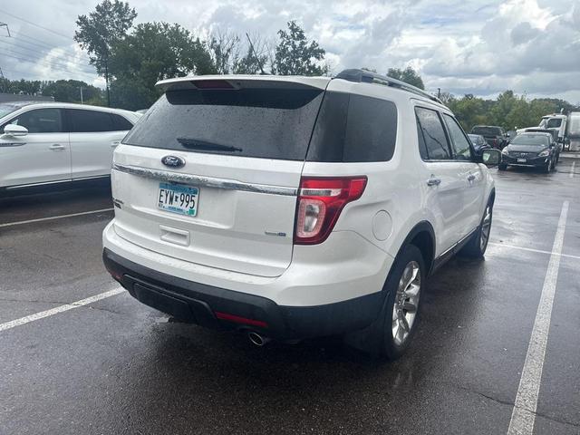 Photo of 2014 White Platinum Metallic Tri-Coat Ford Explorer
