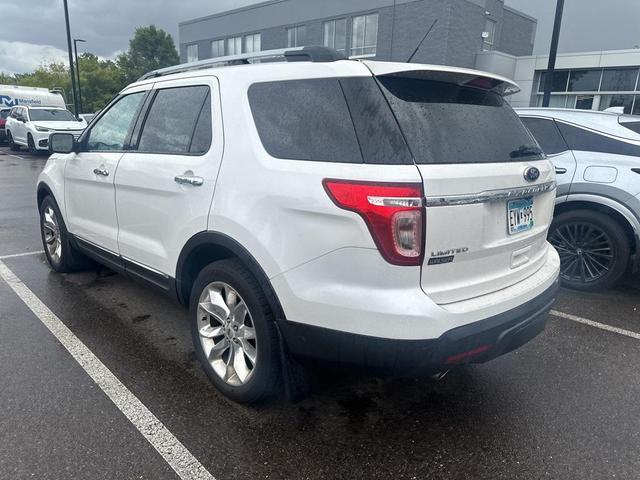 Photo of 2014 White Platinum Metallic Tri-Coat Ford Explorer