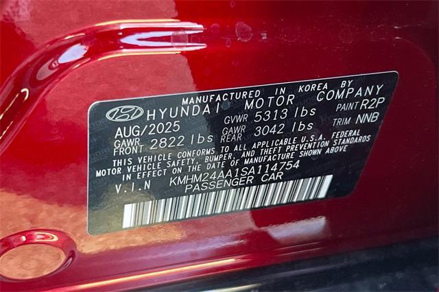 Photo of 2025 Ultimate Red Hyundai IONIQ 6