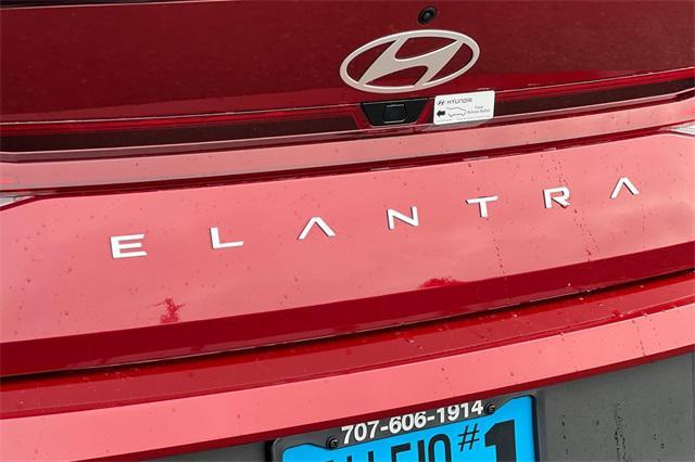 Photo of 2025 Ultimate Red Hyundai ELANTRA