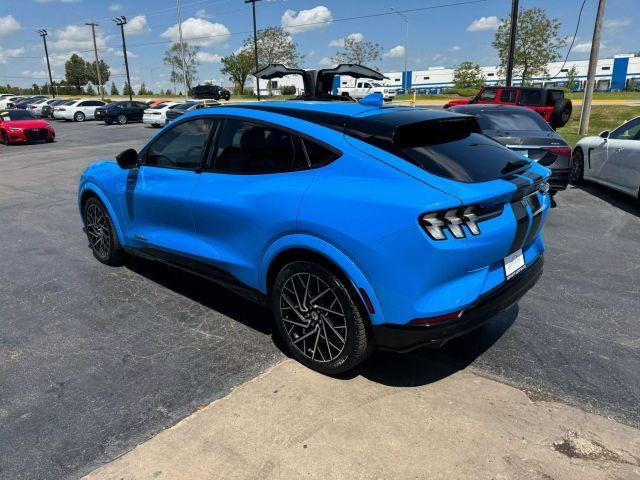 Photo of 2021 Blue Ford Mustang Mach-E