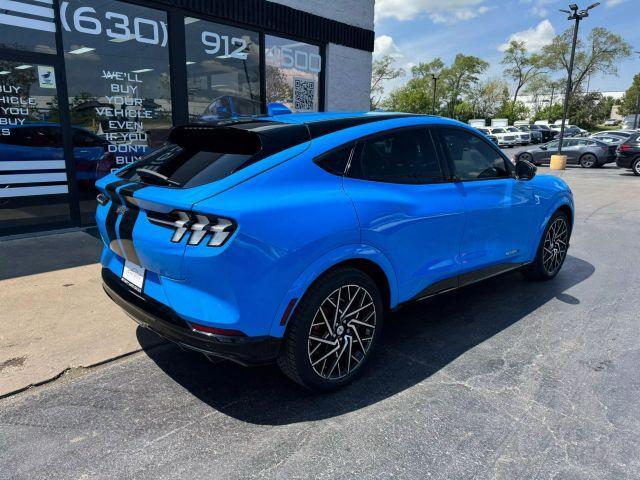 Photo of 2021 Blue Ford Mustang Mach-E