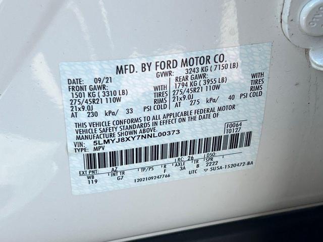 Photo of 2022 Pristine White Lincoln Aviator