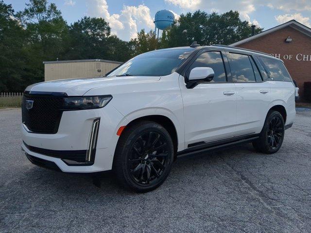 Photo of 2021 Crystal White Tri-Coat Cadillac Escalade