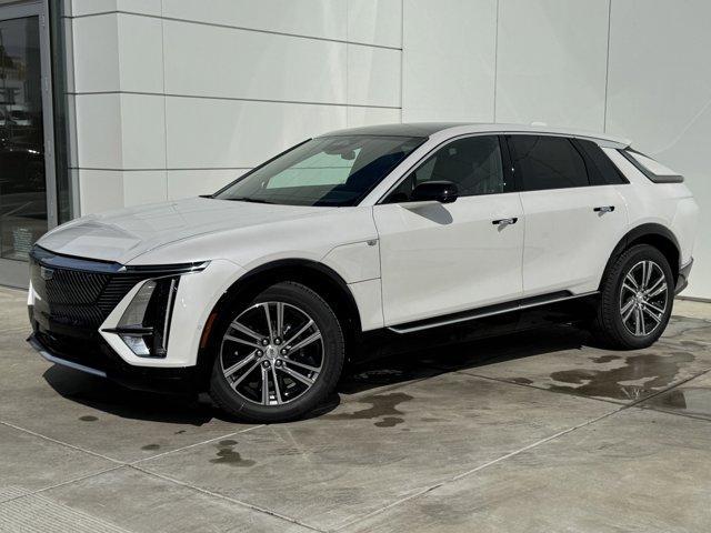 Photo of 2025 Crystal White Tri-Coat Cadillac LYRIQ