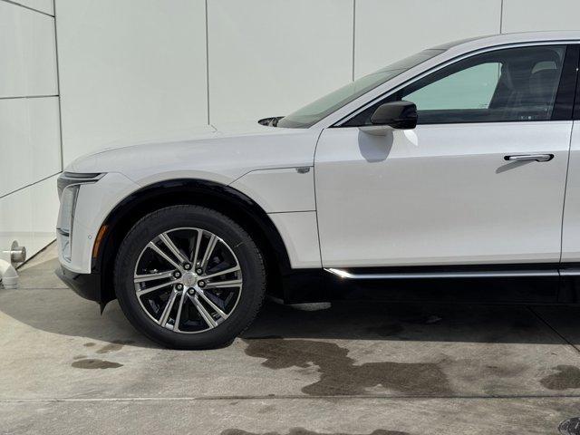 Photo of 2025 Crystal White Tri-Coat Cadillac LYRIQ
