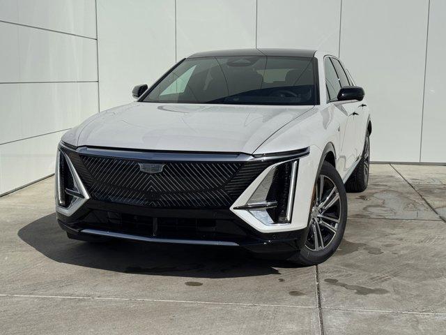 Photo of 2025 Crystal White Tri-Coat Cadillac LYRIQ