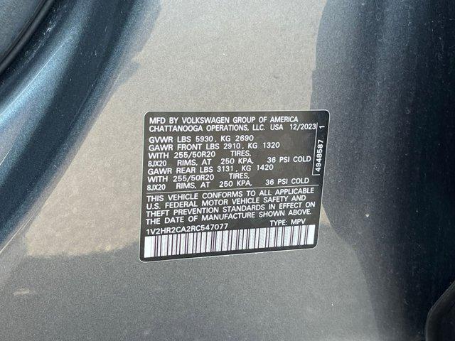 Photo of 2024 Platinum Gray Metallic Volkswagen Atlas