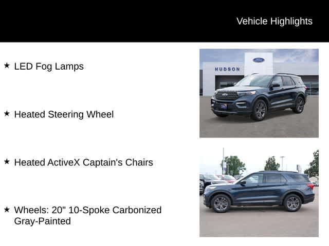 Photo of 2023 Stone Blue Metallic Ford Explorer