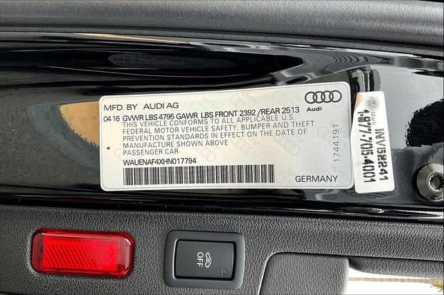Photo of 2017 Brilliant Black Audi A4