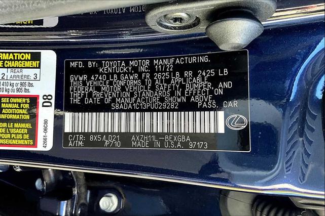 Photo of 2023 Nightfall Mica Lexus ES 300h
