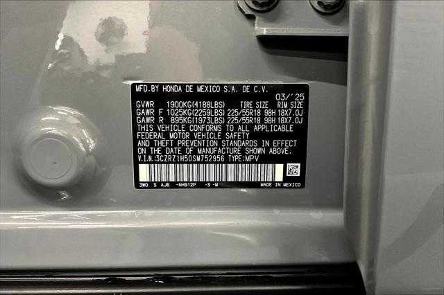 Photo of 2025 Urban Gray Pearl Honda HR-V