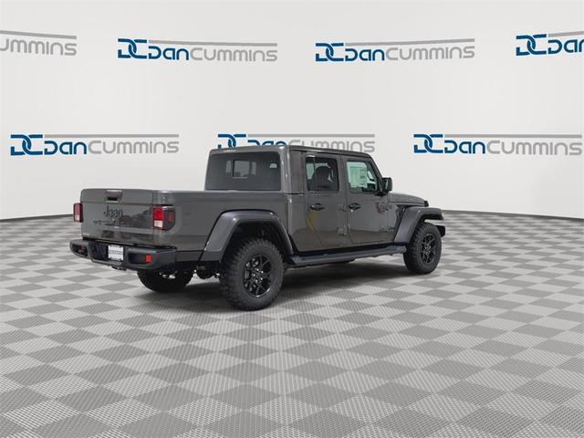 Photo of 2025 Granite Crystal Clearcoat Metallic Jeep Gladiator