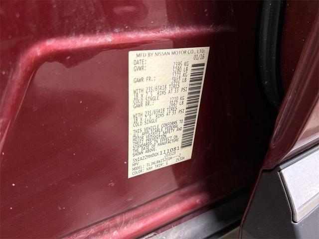 Photo of 2016 Cayenne Red Nissan Murano