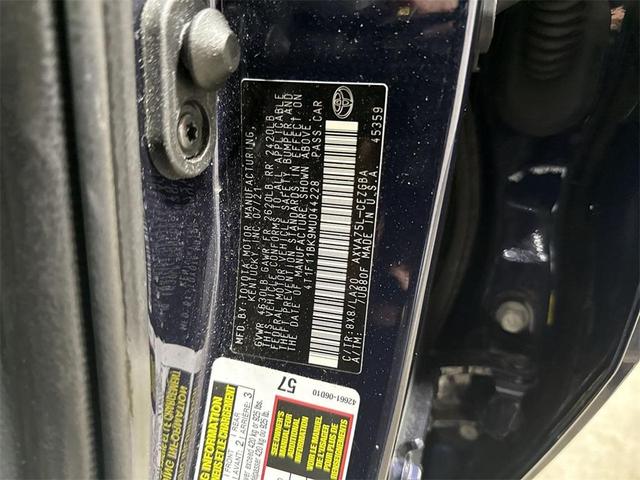 Photo of 2021 Blue Toyota Camry