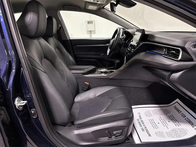 Photo of 2021 Blue Toyota Camry