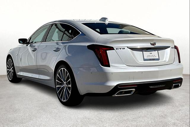 Photo of 2025 Crystal White Tricoat Cadillac CT5