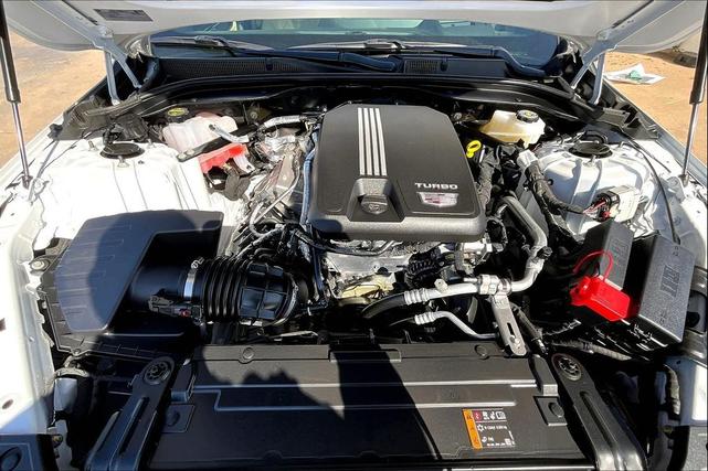 Photo of 2025 Crystal White Tricoat Cadillac CT5