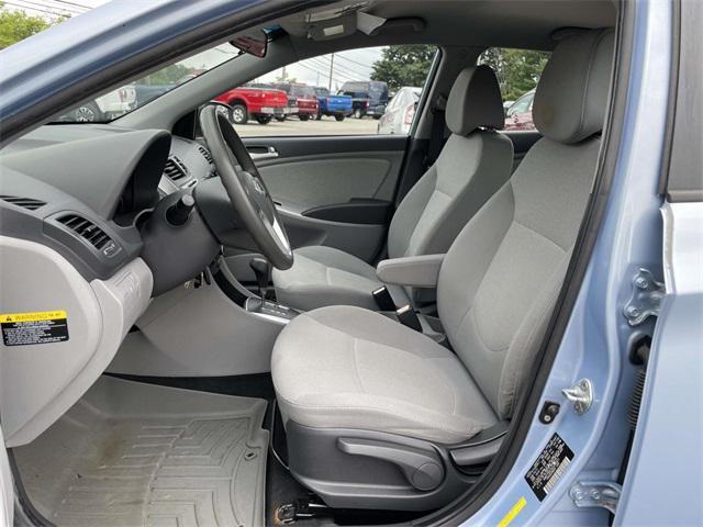 Photo of 2012 Clearwater Blue Hyundai Accent