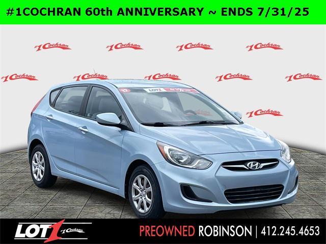 Photo of 2012 Clearwater Blue Hyundai Accent