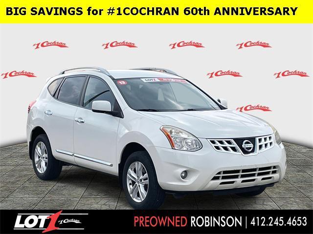 Photo of 2013 Pearl White Metallic Nissan Rogue