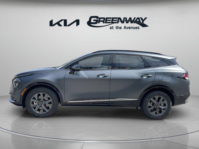 Photo of 2025 Shadow Matte Gray Kia Sportage Hybrid