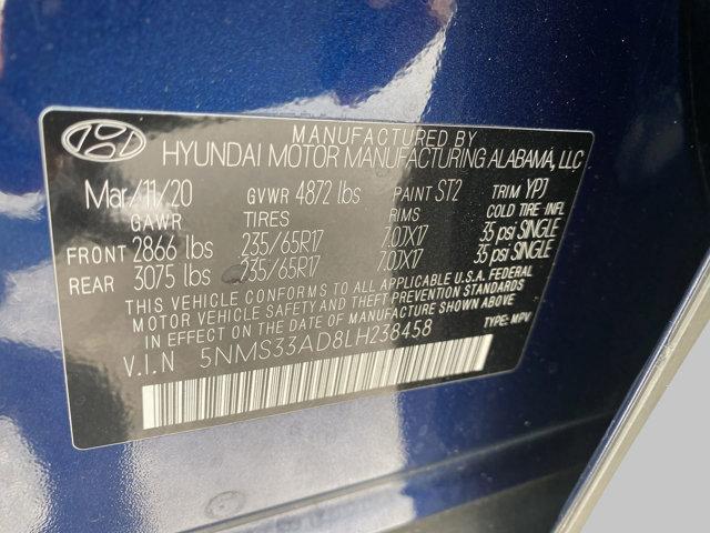 Photo of 2020 Stormy Sea Hyundai SANTA FE