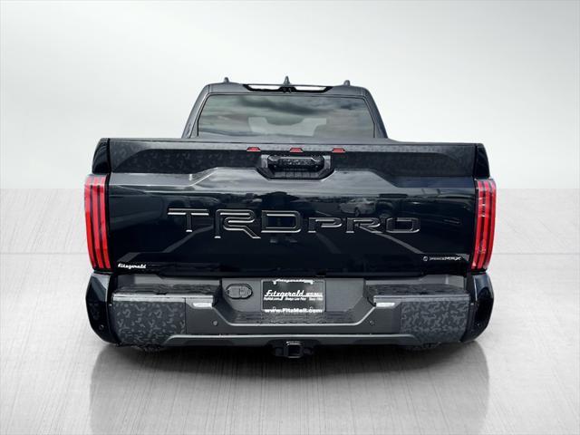 Photo of 2025 Midnight Black Metallic Toyota Tundra Hybrid