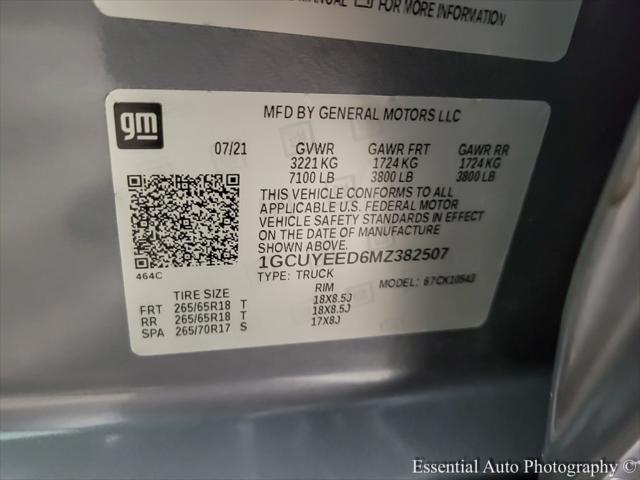 Photo of 2021 Satin Steel Metallic Chevrolet Silverado 1500