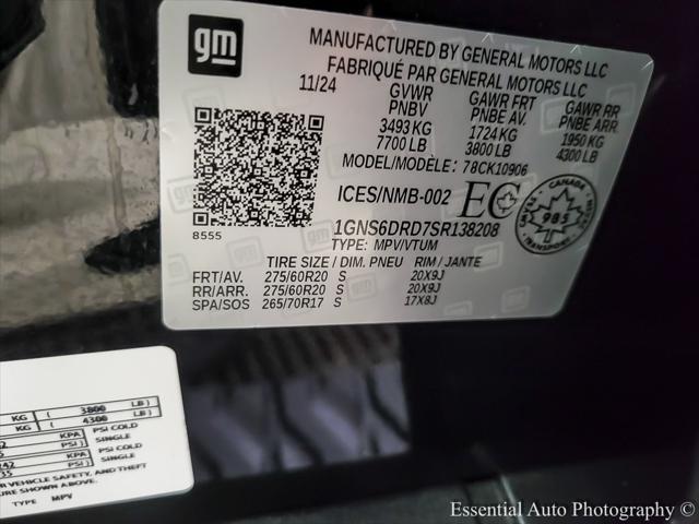 Photo of 2025 Black Chevrolet Suburban