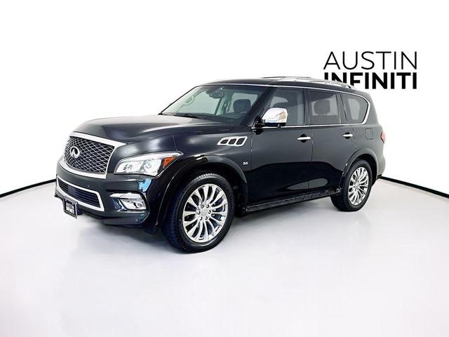 Photo of 2016 Black Obsidian INFINITI QX80