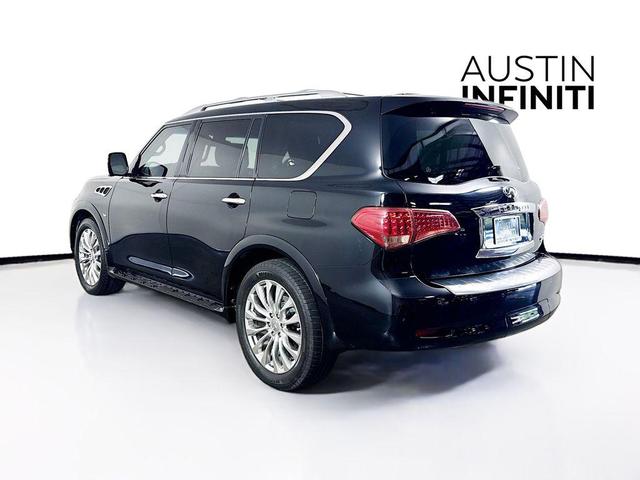 Photo of 2016 Black Obsidian INFINITI QX80