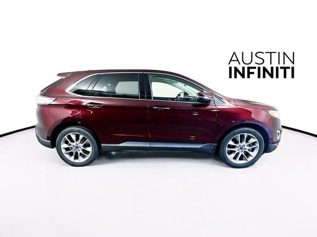 Photo of 2017 Burgundy Ford Edge