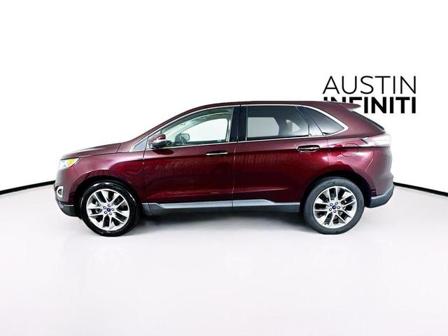 Photo of 2017 Burgundy Ford Edge