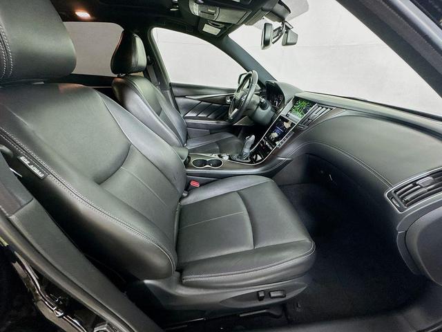 Photo of 2021 Black Obsidian INFINITI Q50