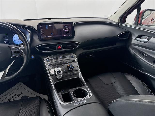 Photo of 2022 Calypso Red Hyundai SANTA FE
