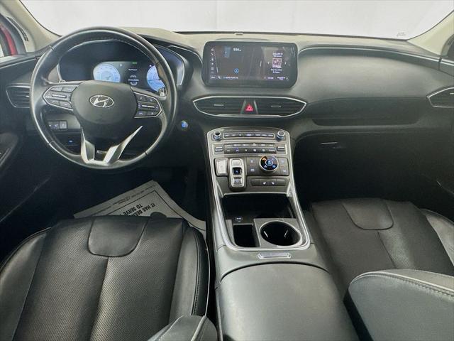 Photo of 2022 Calypso Red Hyundai SANTA FE