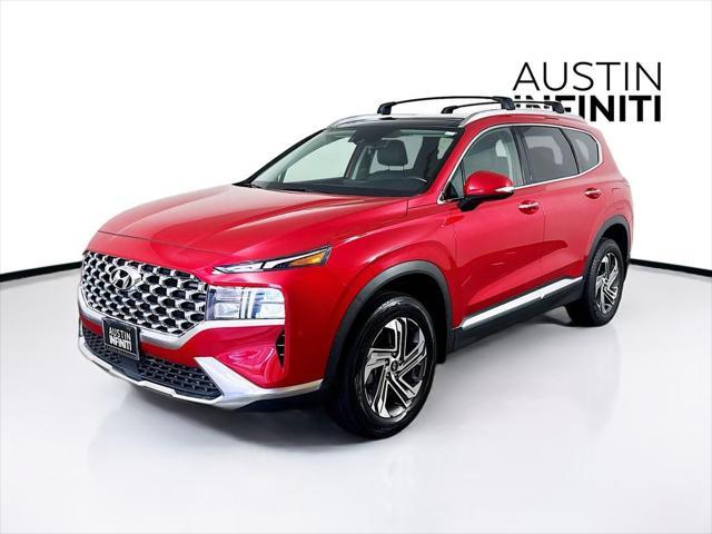 Photo of 2022 Calypso Red Hyundai SANTA FE