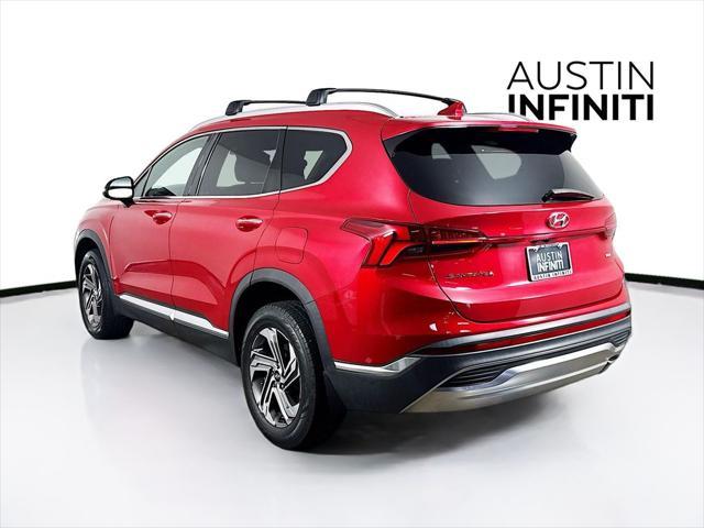 Photo of 2022 Calypso Red Hyundai SANTA FE