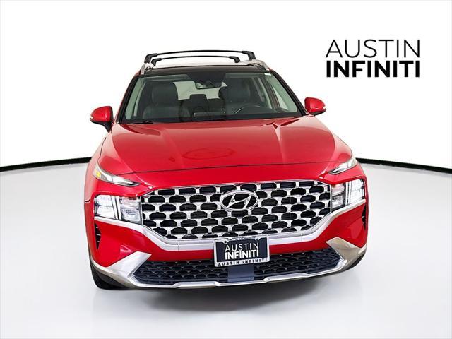 Photo of 2022 Calypso Red Hyundai SANTA FE