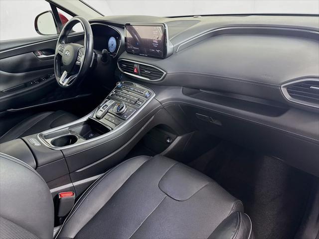 Photo of 2022 Calypso Red Hyundai SANTA FE