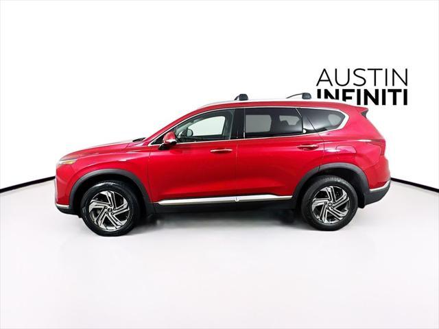 Photo of 2022 Calypso Red Hyundai SANTA FE