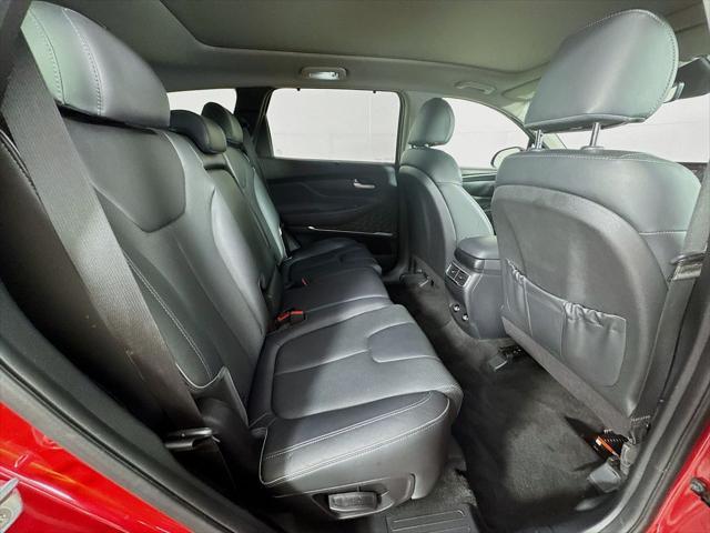 Photo of 2022 Calypso Red Hyundai SANTA FE