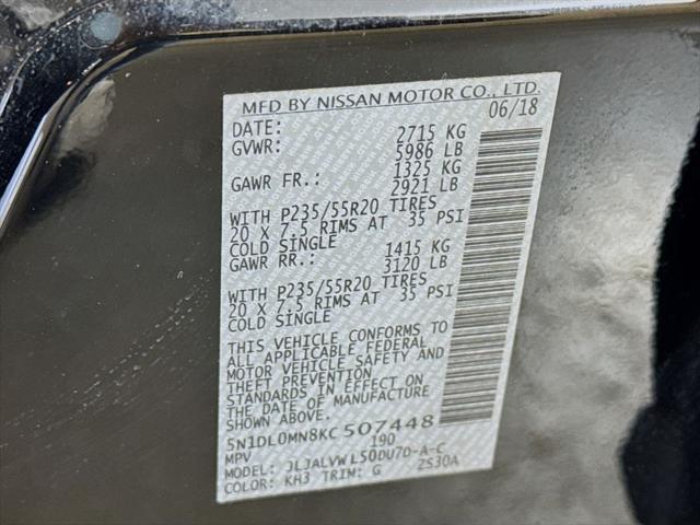 Photo of 2019 Black Obsidian INFINITI QX60