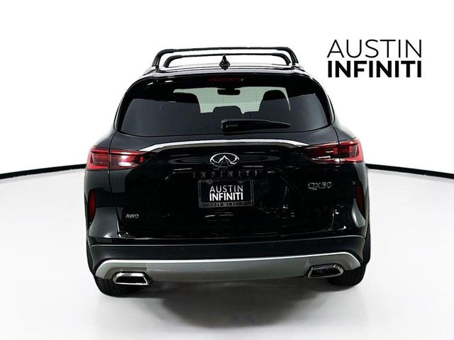 Photo of 2025 Black Obsidian INFINITI QX50