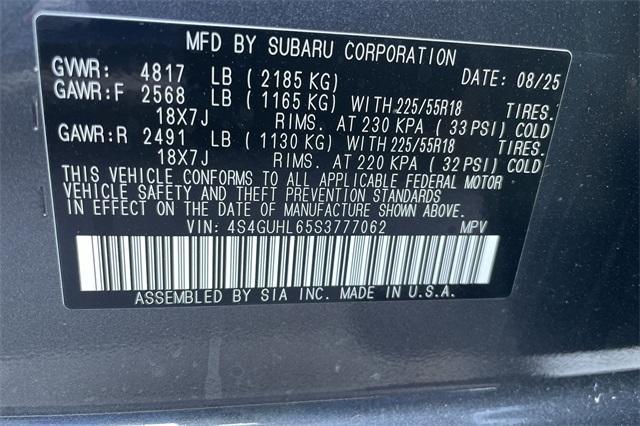 Photo of 2025 Magnetite Gray Metallic Subaru Crosstrek