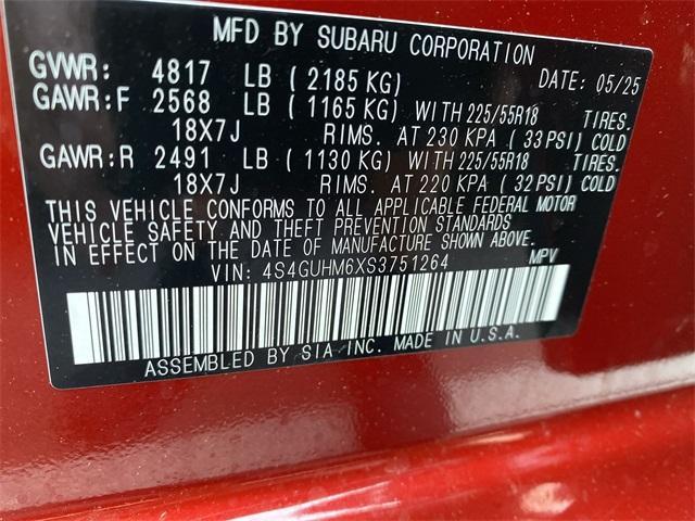 Photo of 2025 Lithium Red Pearl Subaru Crosstrek