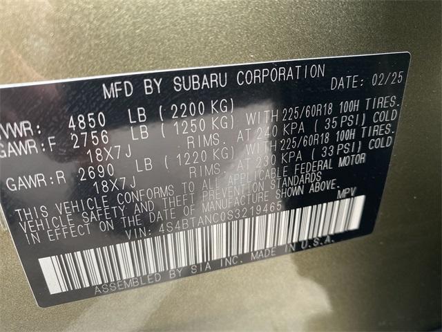Photo of 2025 Autumn Green Metallic Subaru Outback