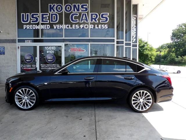 Photo of 2021 Blue Cadillac CT5